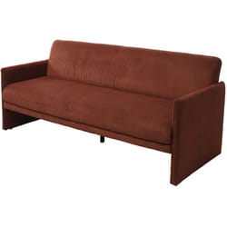 Bestmobilier - Mathis - canapé convertible clic-clac 3 places en velours côtelé