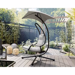 Cozumel - fauteuil suspendu avec pare-soleil - en tissu
