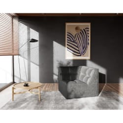 Best Mobilier 3372N canapé Noir