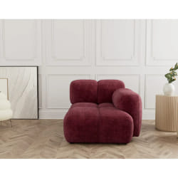 Best Mobilier 3379P canapé Violet