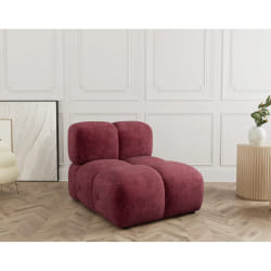 Best Mobilier 3381P canapé Violet