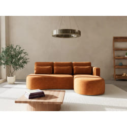 Best Mobilier 3398TER canapé Orange