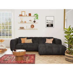 Best Mobilier 3402N canapé Noir