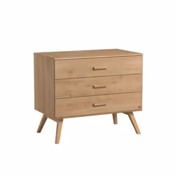 Commode à langer 3 tiroirs Vox - Nautis - 100 x 58 x 86.5cm - bois