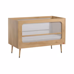 Lit bébé Vox Bosque Bois Marque: Vox Fabrication européenne Armature: Aggloméré lamellé-collé, Bois de pin Sommier inclus Pie ...