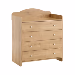 Commode à langer 4 tiroirs Vox - Megeve - 904 x 517 x 1054cm - Bois