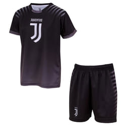Ensemble maillot + short - Juventus - Enfant - Noir - 100% officiel - Respirant