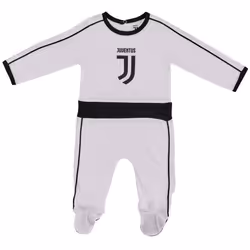 Grenouillère - Juventus - Collection officielle - Bébé garçon - Manches longues - Coton