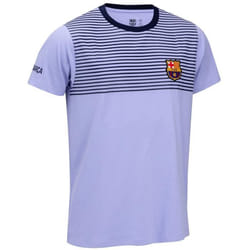 T-shirt - FC Barcelone - Collection officielle - Violet - Manches courtes - 100% coton