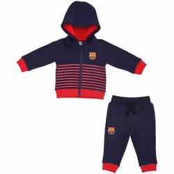 Jogging survêtement bébé garçon - FC Barcelone - Collection officielle - Coton - Bleu - Football
