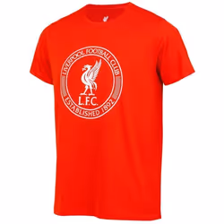 T-shirt enfant - Liverpool F.C. - Collection officielle - Rouge - Manches courtes - 100% coton