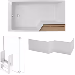 Description générale Découvrez l'ensemble bain-douche Neo de Jacob Delafon, une solution idéale pour les petites salles de ba ...