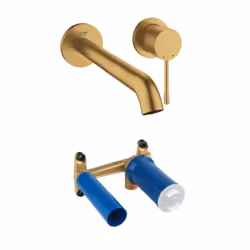 Ce robinet mural salle de bain comprend Robinet lavabo mural Grohe Essence Taille L Corps encastré pour robinet mural Grohe P ...
