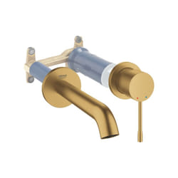 Mitigeur mural lavabo Essence Taille m Cool sunrise brossé + corps encastré - Grohe