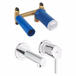 Description générale Cette robinetterie GROHE comprend un mitigeur mécanique monocommande GROHE Concetto (Référence : 1957500 ...