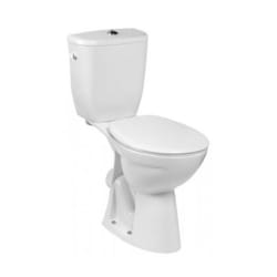 WC à poser sortie horizontale Brive surélevé (PMR) + réservoir + abattant