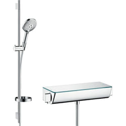 Ensemble de douche Raindance avec mitigeur thermostatique Ecostat Select - Hansgrohe