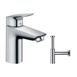 Mitigeur lavabo Hansgrohe Logis 100 + siphon FlowStar s