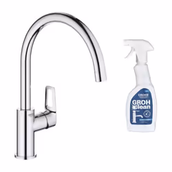 Avantages du robinet de cuisine GROHE Innovation Grohe Zero : Le conduit d'eau isolé de votre bauloop prévient toute présence ...