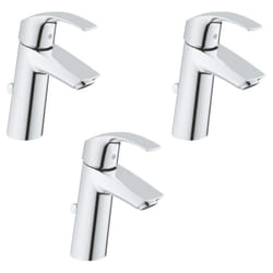 GROHE Lot de 3 Mitigeurs lavabo Eurosmart taille M
