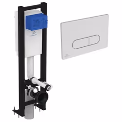Points forts du bati support autoportant Ideal Standard Porcher Certifications normes Françaises Largeur réduite : 300 mm Tec ...