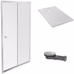 Ce pack comprend 1 receveur de douche Ipso 100x80 cm (Ref : E62302-WPM) 1 bonde slim extra-plate Bonde (Ref : E78171-CP) 1 pa ...