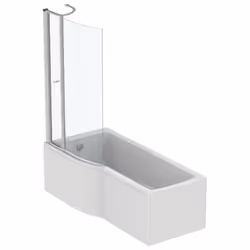 Comprend : Baignoire IDEAL STANDARD Connect air Pare bain avec ou sans volet Tablier frontal et latéral Avantages de la Baign ...