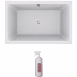 Ce lot comprend : La baignoire bain douche Capsule compacte de la dimension de votre choix Les pieds réglables avec system Qu ...