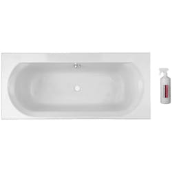 Baignoire droite Jacob Delafon Elise, deux places + nettoyant 170 x 75