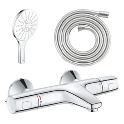 Mitigeur bain douche Precision Trend avec douchette 3jets Vitalio Smartactive 150 et flexible 200cm