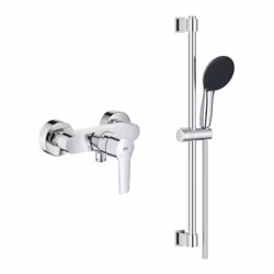 Les points forts du pack complet GROHE SilkMove Cartouche en céramique 35 mm avec bute éco 1/2 débit GROHE StarLight Chrome é ...