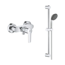 Pack mitigeur de douche Grohe Start 2021 avec ensemble de douche 2 jets GROHE chromé