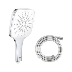 Grohe - Pack Douchette Vitalio 3 jets Smartactive rectangulaire + Flexible 150 cm chromé