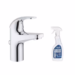 Mitigeur Start Curve taille S Chromé + nettoyant robinetterie GrohClean