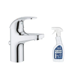 Mitigeur Start Curve taille S Chromé + nettoyant robinetterie GrohClean