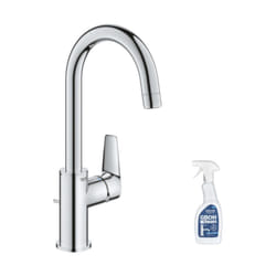 Mitigeur lavabo Quickfix Start Edge avec tirette et vidage taille L + nettoyant GrohClean