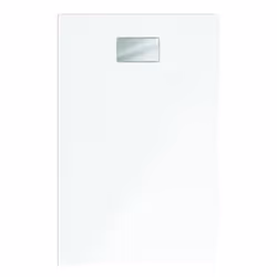 Avantages du Receveur de douche zéro ressaut 100 x 80 VILLEROY ET BOCH Le Valence céramique avec cache bonde Fabrication fran ...