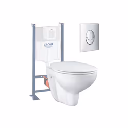 Points forts de la pack WC suspendue sans bride Design sobre et épuré WC sans bride évitant la prolifération de bactéries et  ...