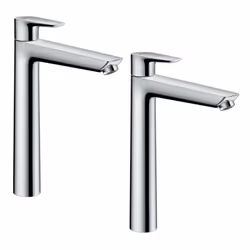 Avantages du mitigeur lavabo bec haut Hansgrohe Talis E 240 ComfortZone : permet une ergonomie totale de votre espace lavabo  ...