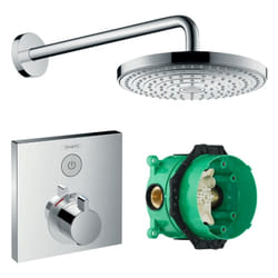 Lot douche de tête Raindance Select s avec façade pour mitigeur et corps encastré - Hansgrohe