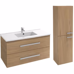 Les avantages de l'ensemble de meuble de salle de bain JACOB DELAFON Ola Up Vasque : Espace : Grande capacité de rangement da ...