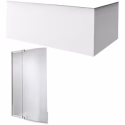 Caractéristiques techniques du tablier de baignoire Matériau : acrylique Coloris : blanc mat Forme rectangulaire Type d'insta ...