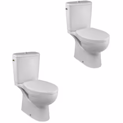 Points forts du pack WC sol Jacob Delafon Patio WC double chasse 3/6L pour des économies d'eau Cuvette sans bride pour un net ...
