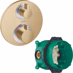 Points forts Mécanisme de précision, matériaux de haute qualité Maniement fluide et température constante Fonction Hansgrohe  ...