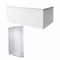 Caractéristiques techniques du tablier de baignoire Matériau : acrylique Coloris : blanc Forme rectangulaire Type d'installat ...