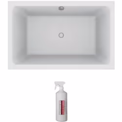 Ce lot comprend : La baignoire bain douche Capsule compacte de la dimension de votre choix Les pieds réglables avec system Qu ...