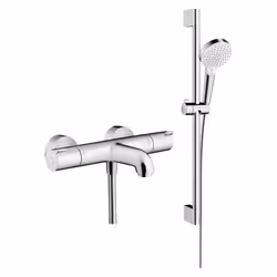 Points forts du mitigeur bain thermostatique Design moderne et épuré Intuitif et simple Sécurité régulateur d'eau Filtre à im ...