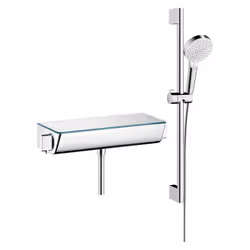 Avantages du mitigeur thermostatique Ecostat Select HANSGROHE : Technologie : il abrite une technologie Hansgrohe fiable et d ...