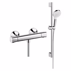 Avantages Butée de confort à 40°C Cartouche en céramique haut de gamme Finition chromée précise et qualitative Bouton Ecostop ...