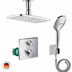 Retrouvez votre lot de douche encastrable de la marque Hansgrohe celui-ci n'aura pas fini de vous surprendre avec son raccord ...